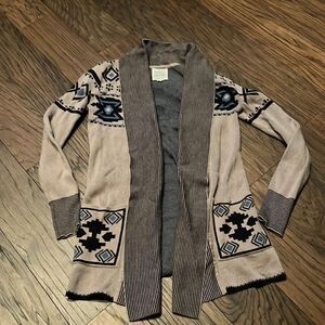 Women’s size extra small aztec southwestern tribal sweater